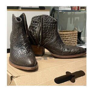 Allen's cowboy boots